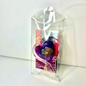 Blown Glass Heart Suncatcher Ornament